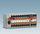 Bllok shpërndarës Phoenix Contact PTFIX 6/6X2,5 BU, për shinë NS35, 690V, blu