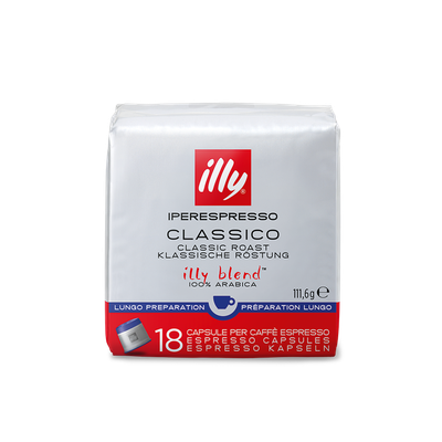 Kafe ILLY Iperespresso, të gjata, 18 kapsula