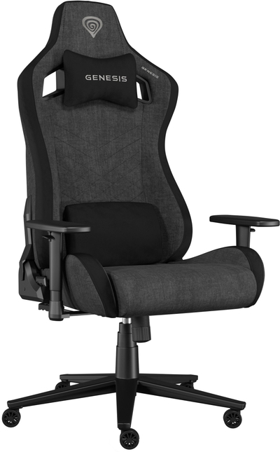 Гејминг столица Genesis Nitro 660, текстилен материјал, до 150kg, црно сива