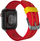 Rrip smartwatch DC The Flash Logo, silikon, universal, i kuq