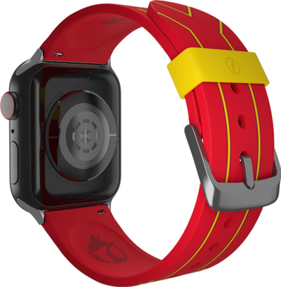 Rrip smartwatch DC The Flash Logo, silikon, universal, i kuq