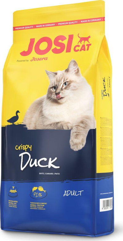 Josera JosiCat Crispy Duck Сува Храна за Мачки, 18 kg