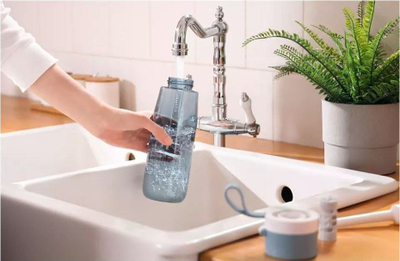 Shishe uji Philips AquaShield GoZero Daily 660ml, me filter, gri