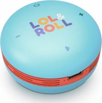Altoparlant i vogël portativ Energy Sistem Lol&amp;Roll Pop Kids, Bluetooth, 5 W, 500 mAh, blu