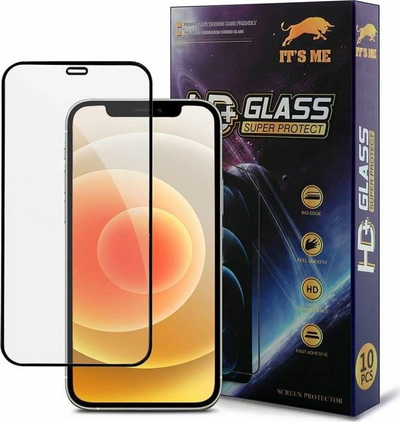 Qelq mbrojtës It's Me Premium 9D, Samsung Galaxy A15 5G, set 10 copë, i zi