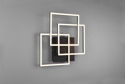 Llambadar t'avani Netlighting Mobile Modern LED, 2700-6000K, me telekomandë, metal, i zi mat