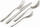 Set takëmesh Bollire Rimini BR-5002, 24 copë, çelik inox, ngjyrë argjendi