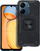 Mbrojtëse telefoni Nitro për Xiaomi Redmi 13C, me unazë magnetike, mbrojtje hibride, ngjyrë e zezë