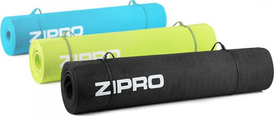 Shtresë për ushtrime Zipro, 173 x 61 x 0.4 cm, e zezë
