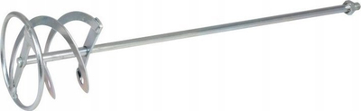 Mikser ndërtimi Right-Hand Mixer With Ring, Ø130mm, fije M14, metalik