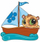 Ngjitëse dekorative e murit BOO, Littlest Pet Shop