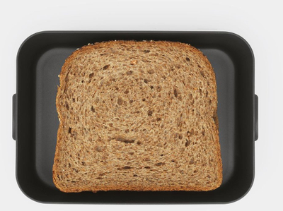 Kuti dreke Brabantia Make and Take Lunch Box Medium, plastike, gri e errët