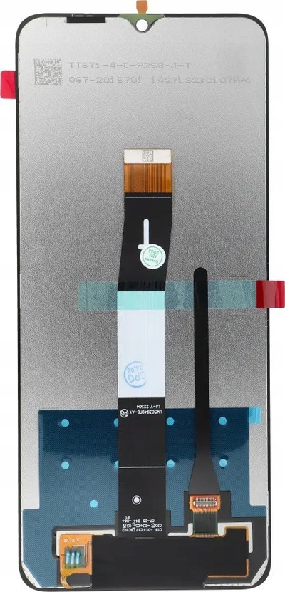 Ekran LCD Xiaomi Redmi 12C, OEM, pa kornizë, i zi