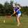 Set hokej Schildkröt Fitness Fun, 2 shkopinj, 2 topa, portokalli