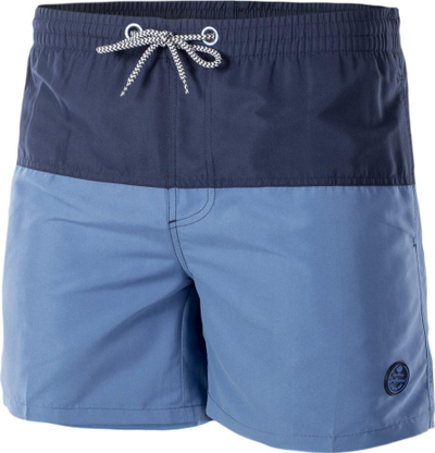Shorce plazhi për burra AquaWave DRAKON, thahet shpejt, blu navy