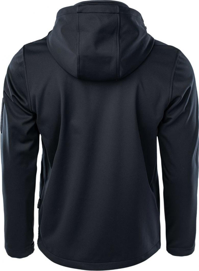 Xhaketë softshell për burra Magnum Cervus, me kapuç, madhësia 2XL, e zezë