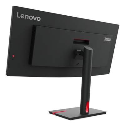 Закривен монитор Леново ТхинкВижн Т34w-30, 34\", 3440 x 1440, ИПС, црн
