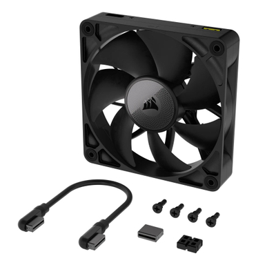 Ventilator për kasë CORSAIR iCUE Link RX Series 120mm, PWM, i zi