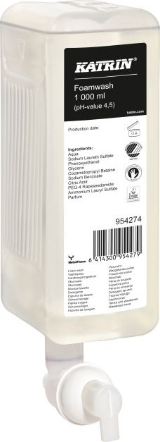 Sapun shkumë Katrin Pure Neutral, 1L, pa aromë