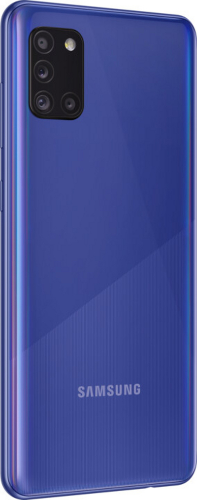 Celular Samsung Galaxy A31, 6.4" FHD+, 4GB RAM, 64GB, i kaltër