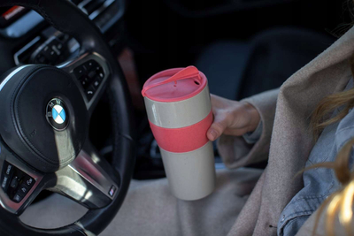 Термичка чаша Koziol Aroma To Go, 0.7L, без BPA, розова