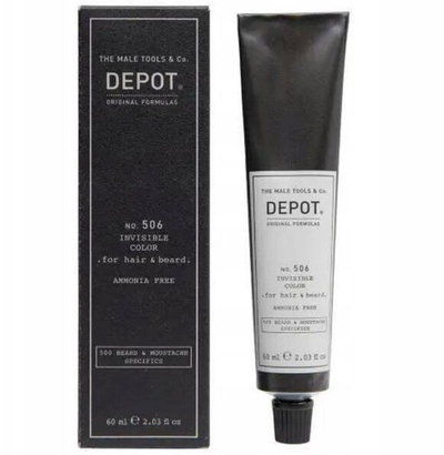 Bojë flokësh Depot No. 506 Invisible Color, gjysmë e përhershme, 60 ml, Graphite
