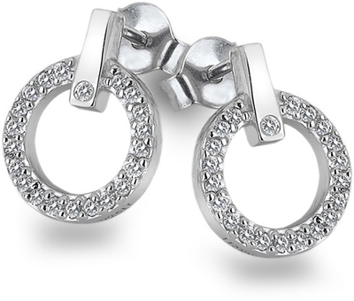Vathë për femra Hot Diamonds Flora DE580, të argjendtë