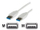 Кабел USB Multicomp Pro 11.99.8976, USB 3.0 Type A-A, 3 m, бел