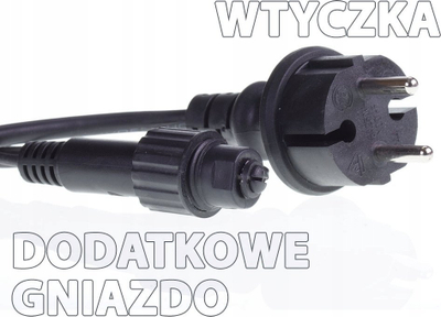 Drita LED për pemë t Vitit Ri LZ-LED-80G, 80 copë, IP44, e bardhë e ftohtë