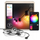 Varg dritash të jashtme Philips Hue Festavia Globe, 7m, smart LED, i zi