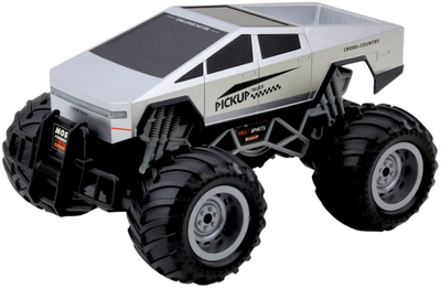 Makina lodër me telekomandë Off-Road RC, shkalla 1:16, LED, e argjendtë