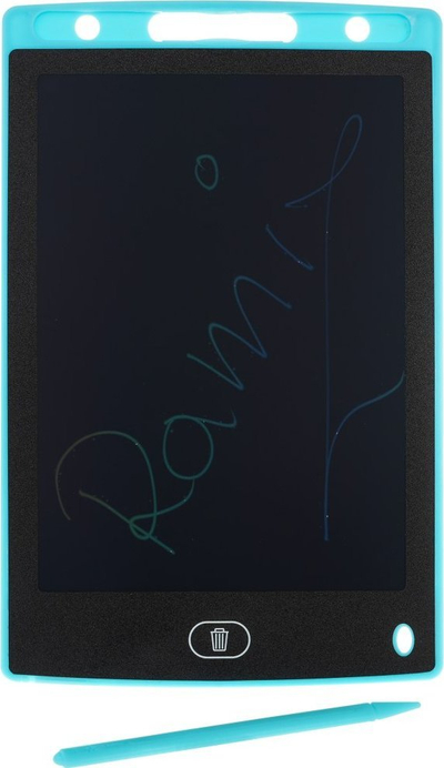 Tablet shkrimi LCD HH 8.5", për fëmijë 3+, blu