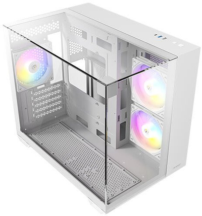 Kasa gaming Antec CX600M Trio, mini tower, ARGB, e bardhë