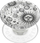 Mbajtëse telefoni PopSockets PopGrip Plant Cosmic Sun, 2 në 1, ngjyrë shumëngjyrëshe
