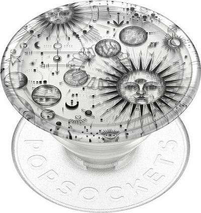 Mbajtëse telefoni PopSockets PopGrip Plant Cosmic Sun, 2 në 1, ngjyrë shumëngjyrëshe