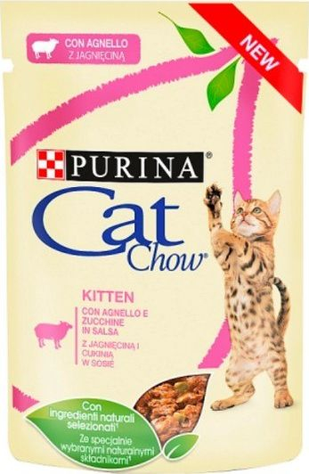 Purina Purina Cat Chow Kitten Qengji i qengjit 85g