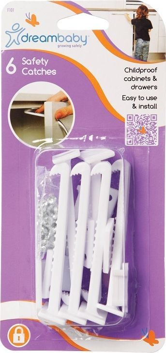 Kapëse sigurie Dreambaby, 6 copë