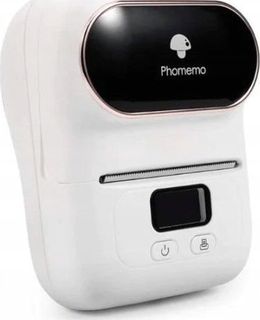 Printer termik etiketa Phomemo M110, Bluetooth, pa bojë, i bardhë