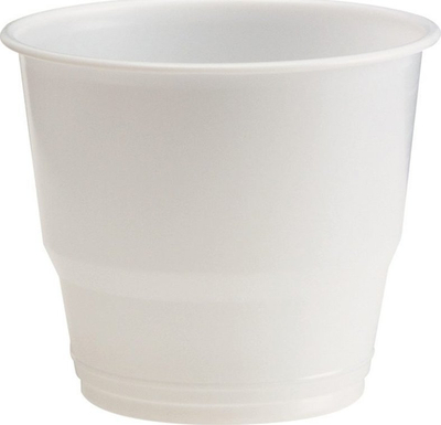 Kupa plastike Combi Bar PS, 210ml, 80 copë, e bardhë