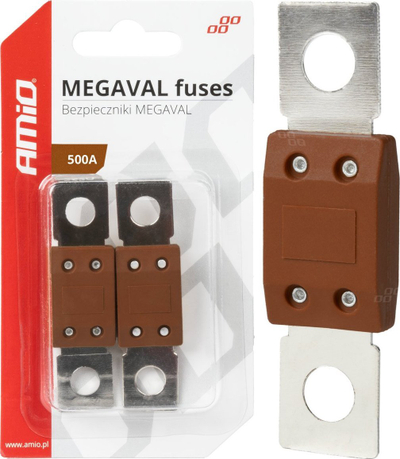 Siguresë automatike AMiO 03472 MEGAVAL, 500A, kafe