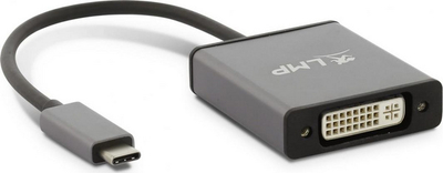 Përshtatës LMP USB-C në DVI, gri