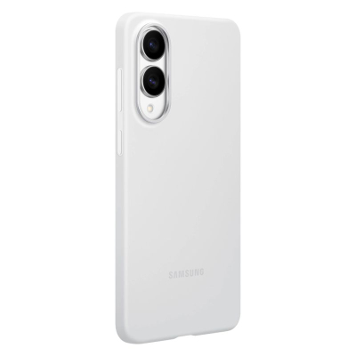 Mbrojtëse telefoni Samsung Galaxy S25 Edge Silicone Case, silikon origjinal, mat, gri e çelët