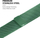 Rrip ore Crong Milano Steel, çelik inox, Apple Watch 38/40/41 mm, i gjelbër