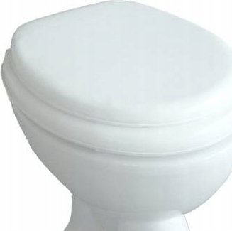 Ule tualeti Sundo Soft, klasike, me kapak, e bardhë