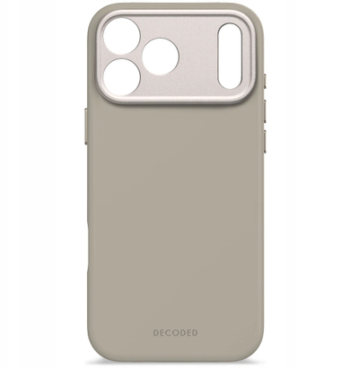 Mbulesë silikoni Decoded për Apple iPhone 17 Pro Max, MagSafe, Soft Taupe kafe