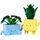 Set lodrash LEGO Botanicals Happy Plants 10349, 217 pjesë, 9+, ngjyra shumëngjyrëshe