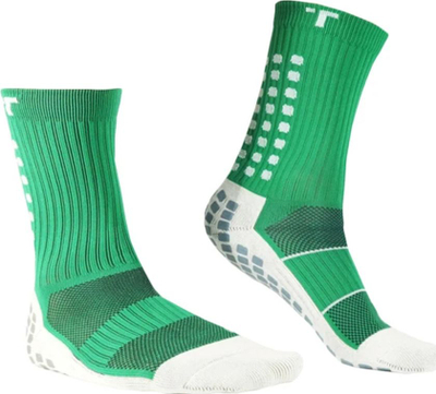 Çorape futbolli Trusox 3.0 Thin, përmasa M, të bardha