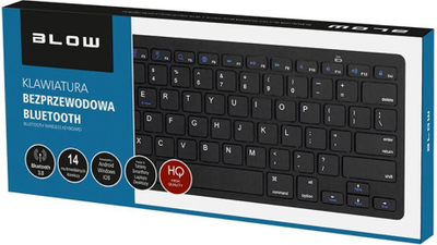 Tastierë Blow BK100, wireless, US, e zezë