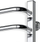 Tharëse elektrike peshqirësh Navin Grandis, 480×800 mm, 159 W, krom