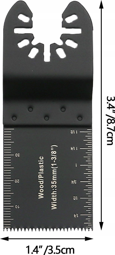 Teh multifunksional DeWALT DT20737, titanium, 30 x 44mm, për metal